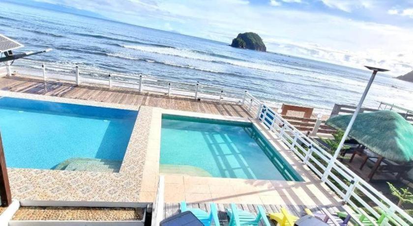 Aura Marina Sands Beach Resort Baler Kültér fotó